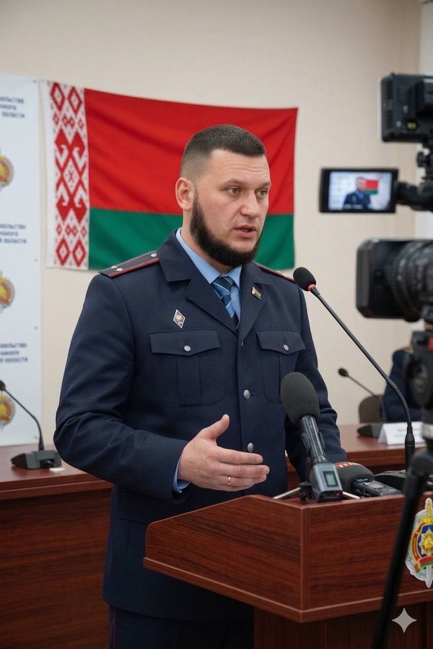 Капитан Савицкий В.Н. зачитывает отчет